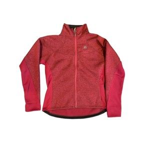 Nike ACG Wool Blend Jacket Adult Medium Red Zip Up Long Sleeve Women